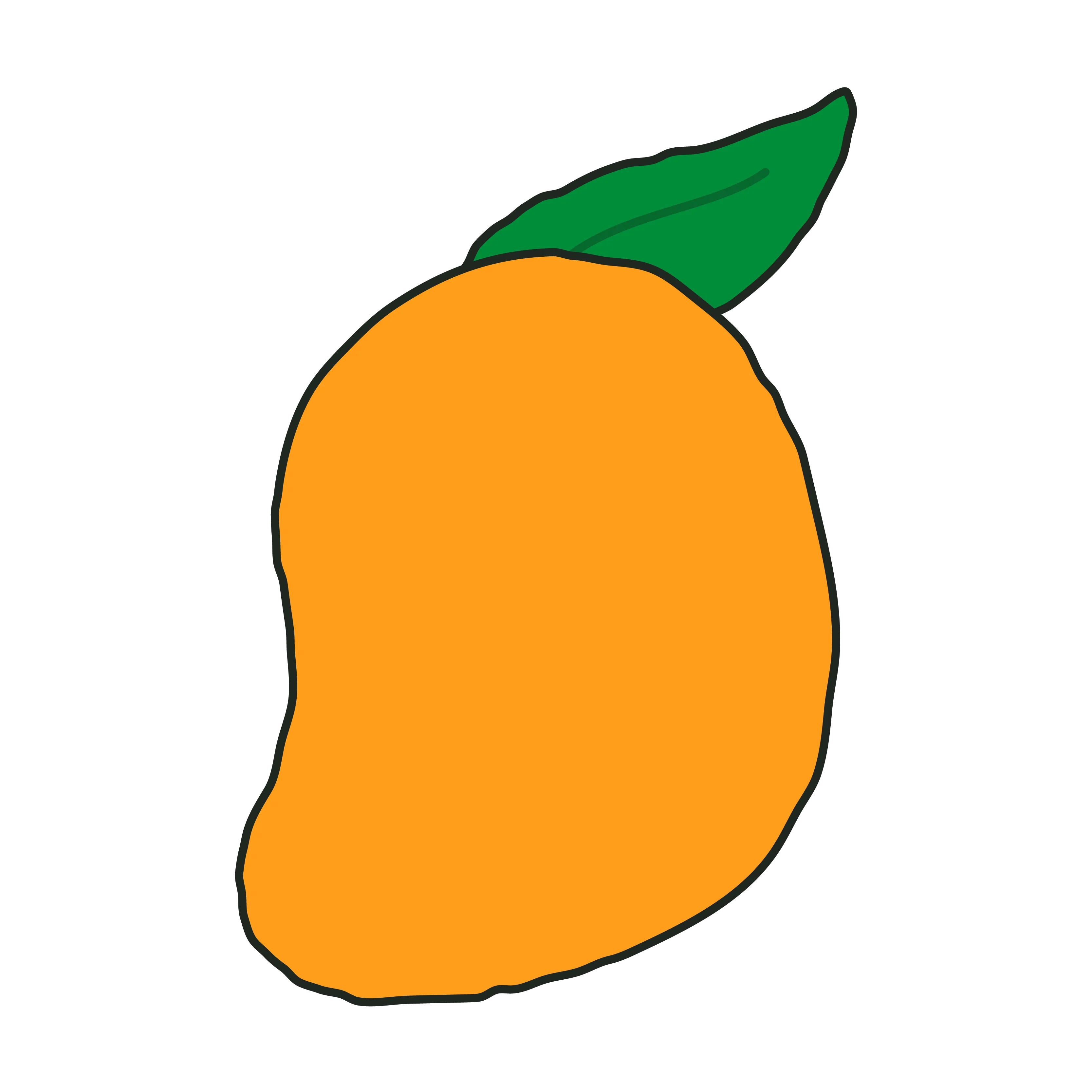 an illustration of mango
